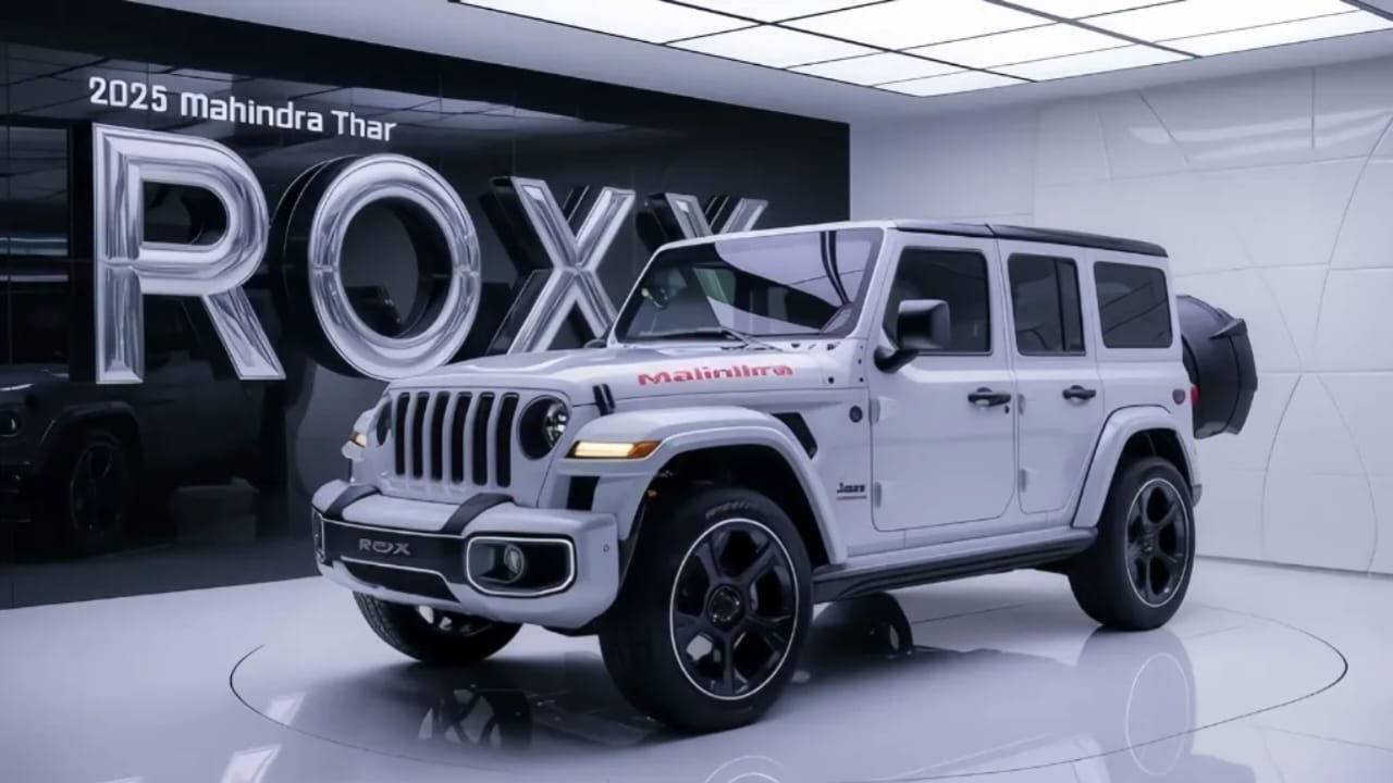 Mahindra Thar Roxx 2025 – Powerful 150HP Off-Road SUV with 32KMPL Mileage, Full Details Here-