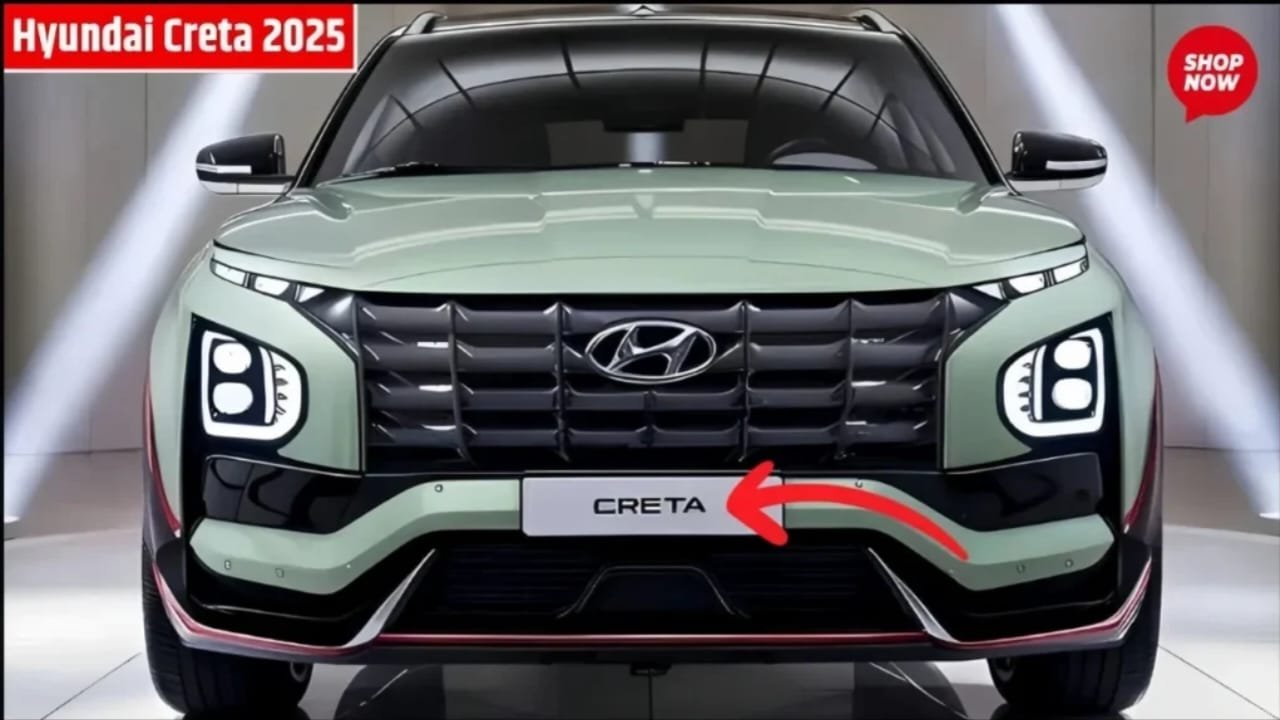 Hyundai Creta 2025 Powerful SUV, 36 KMPL Mileage, Dual Airbags & EMI ₹21,500/Month!