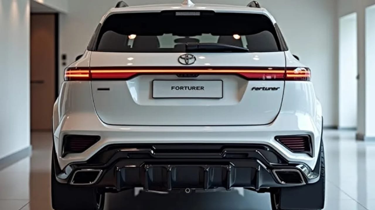 Toyota Fortuner 2025 – 7 Seater Stylish SUV with Bold Grille, 36 km/I High Mileage Smart Features & Easy EMI Plans!