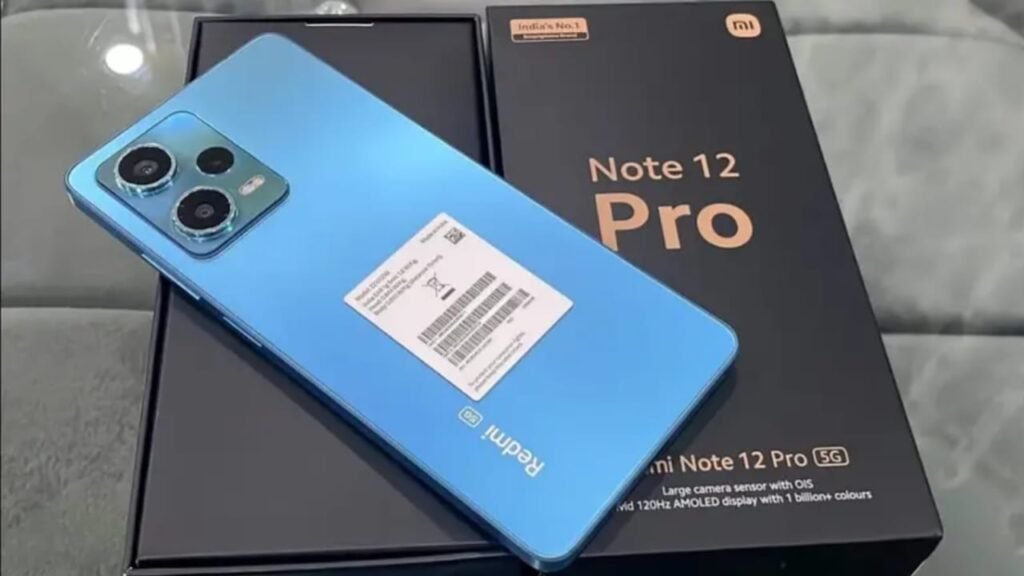 Redmi Note 12 Pro 5G – Affordable 5G Beast with 200MP DSLR Camera & Smooth Gaming, Order Now!