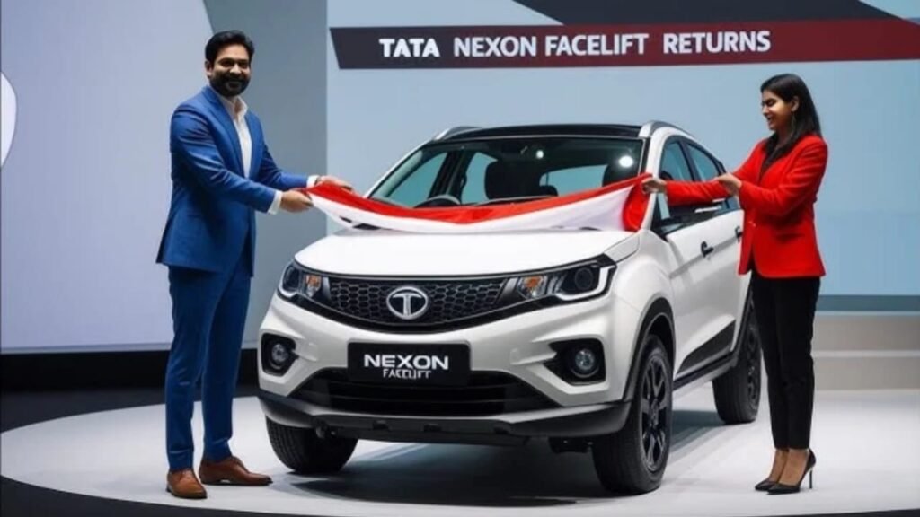 Tata Nexon Car Top Modal – 5 Star Safety, 28KMPL Mileage & Smart Features!