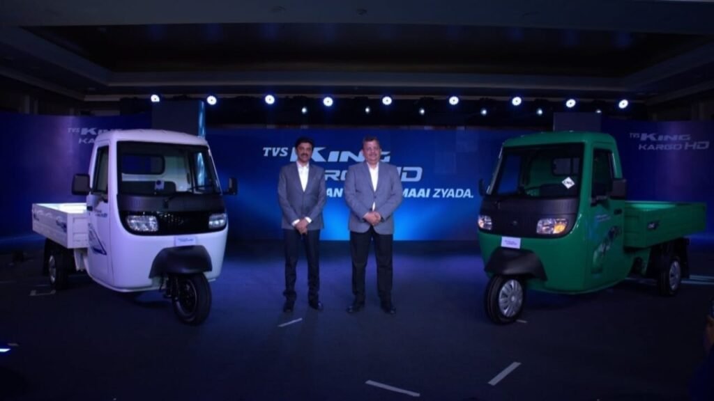 TVS King Kargo HD EV Launched In India At Just - Rs 3.85 Lakh, EMI Only 8,200 Rupees-