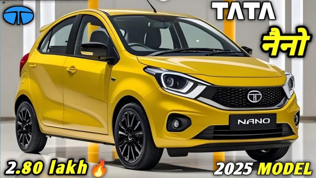 Tata Nano 2025 – World’s Best 4-Seater Car, 46 Mileage at Just ₹1.35 Lakh-